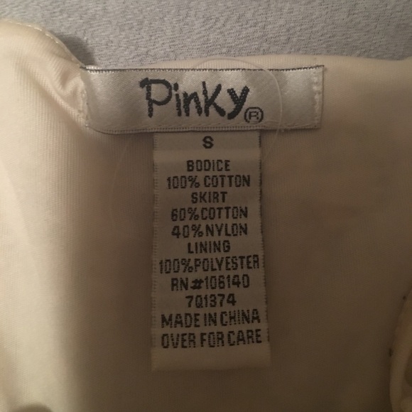 Buckle size S ivory dress - Picture 5 of 6